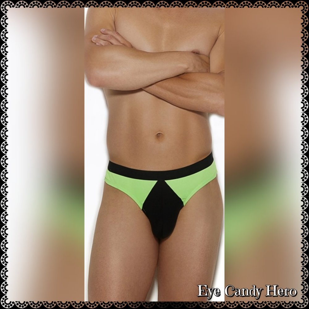 🆕💚Neon Green Men's Micro Mini Thong